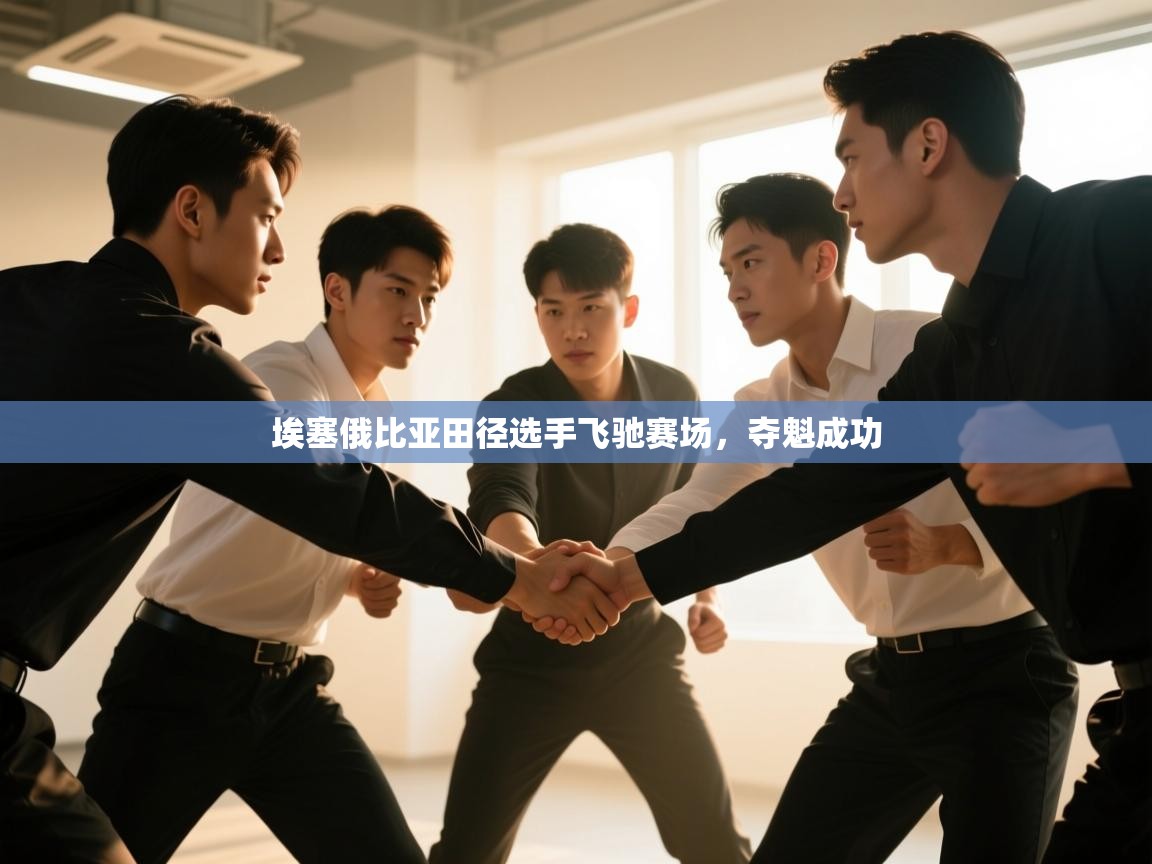 埃塞俄比亚田径选手飞驰赛场，夺魁成功