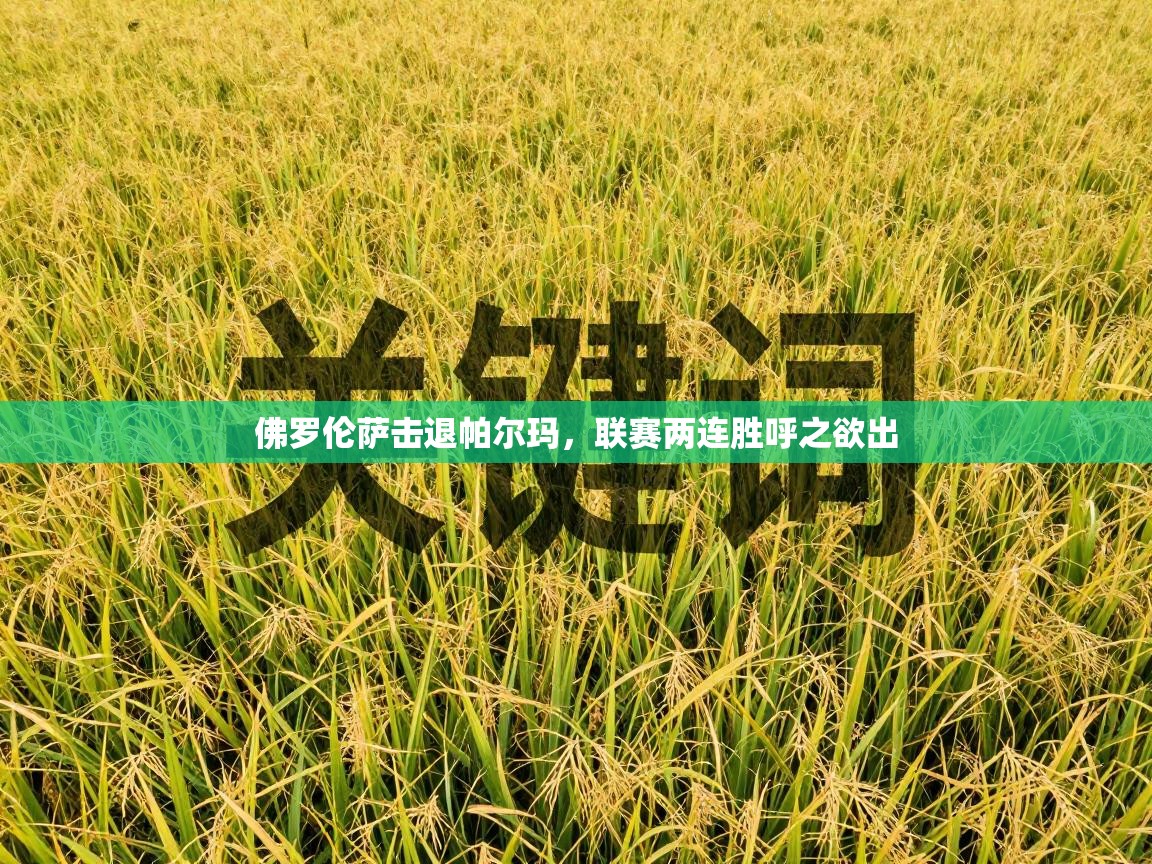 佛罗伦萨击退帕尔玛,联赛两连胜呼之欲出 第2张